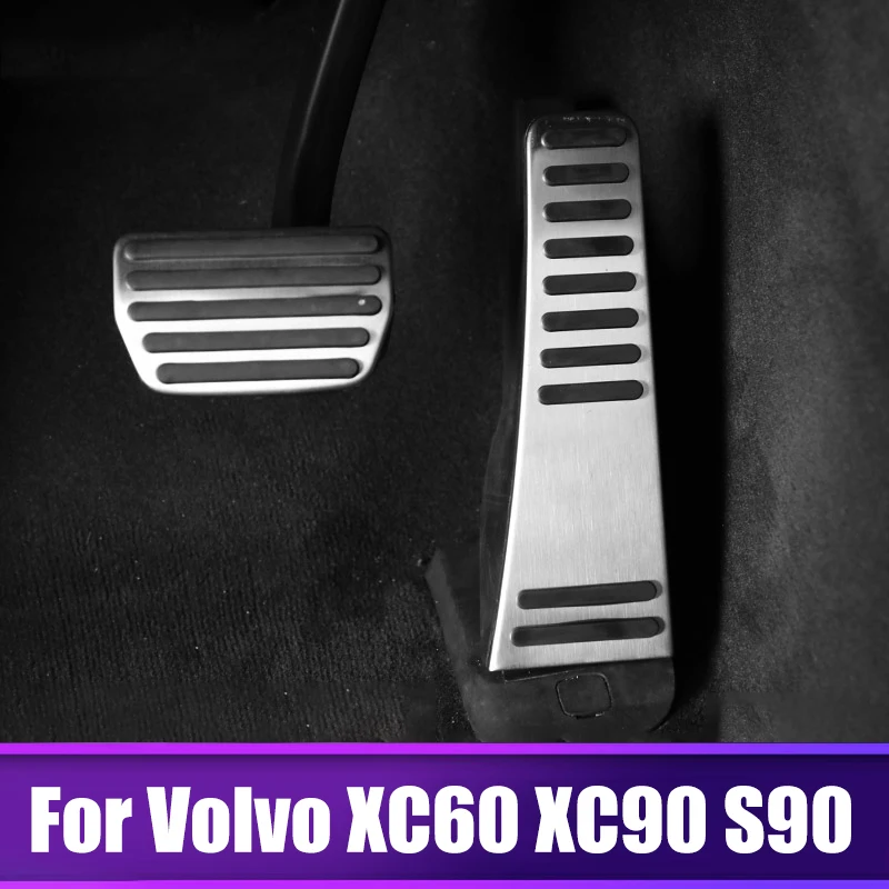 Автомобильная накладка на педаль акселератора топлива подставка для педали Volvo