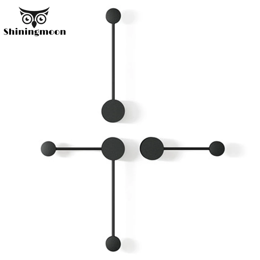 Современные светодиодные Настенные светильники Лофт Скандинавская железная