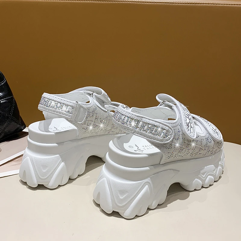 

2021 Platform Sandals Women Casual Shoes New Fashion High Heels Open Toe Ladies Sandal Sport Beach Chunky Wedges Sandals Woman