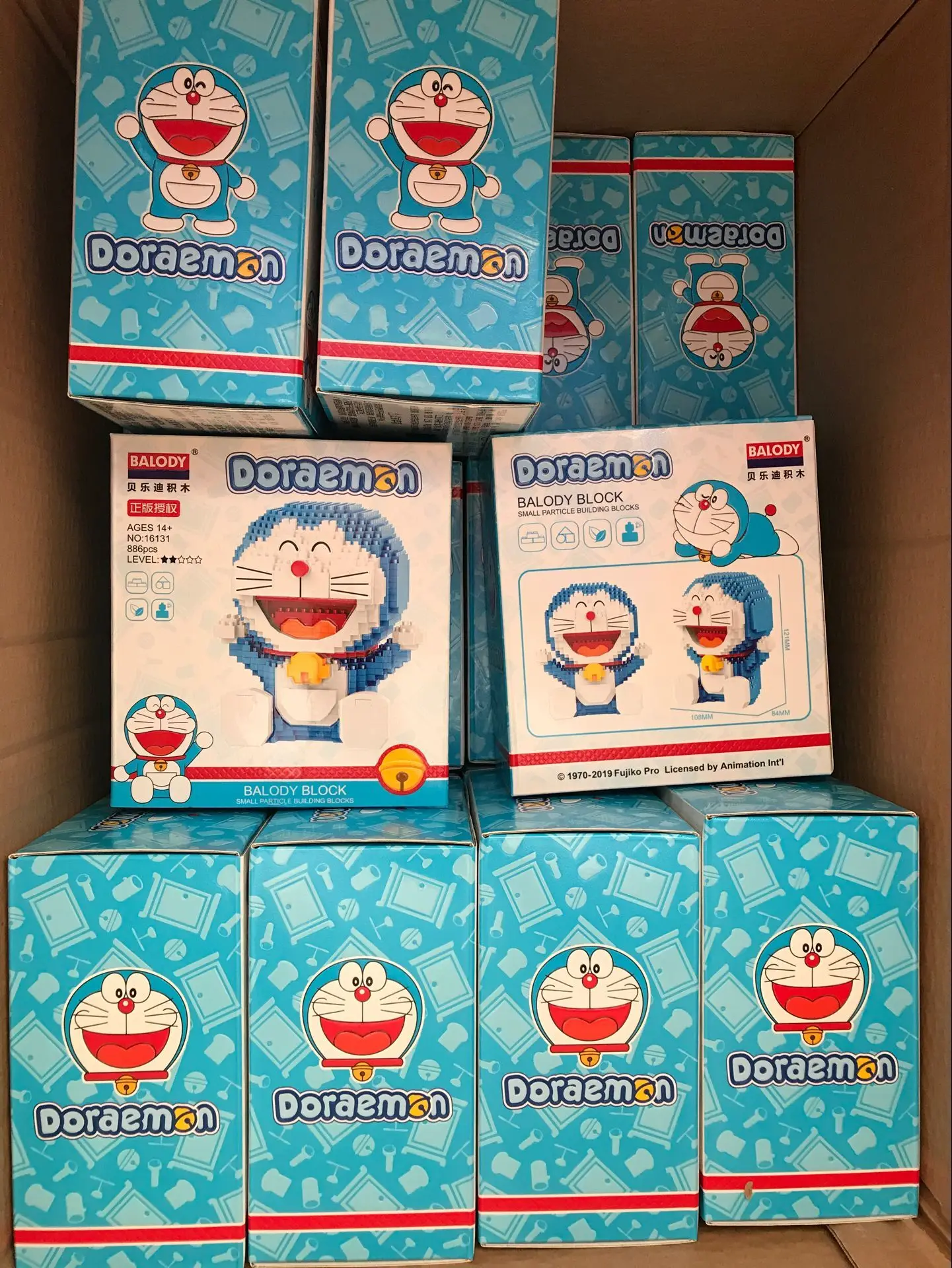 Блоки Balody мультфильм модель строительные игрушки японское аниме фигурка для