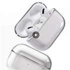 Прозрачный чехол для AirPods Pro, защитный чехол для наушников AirPodspro3, жидкий силиконовый беспроводной Bluetooth-бокс, ультратонкий