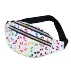 Поясная сумка с принтом, женская, поясная сумка, разноцветная, для девочек, для путешествий, Детская сумка с мультяшным рисунком, праздничная сумка, кошелек 2021