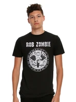 rob zombie devil seal men cotton t shirt black