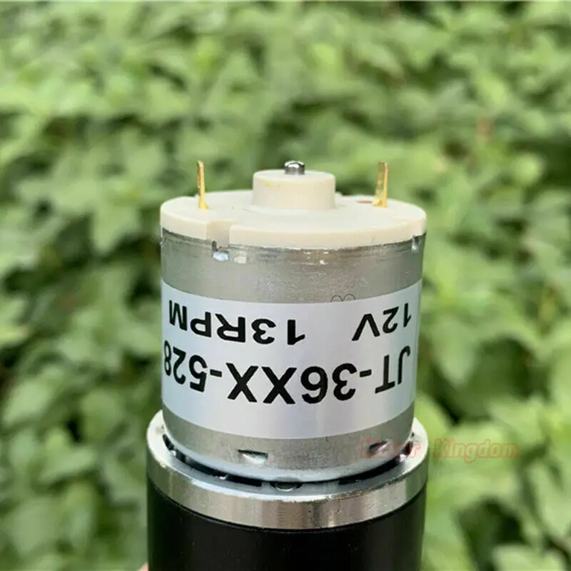 JT 36XX 528 36 мм полностью металлический планетарный мотор редуктор ed 12V13RPM медленная