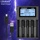 Зарядное устройство LiitoKala для 18650 26650 AA с ЖК-дисплеем