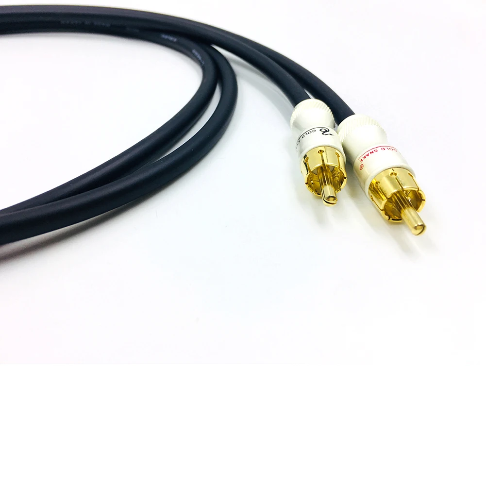 Hi-fi стерео пара RCA кабель высокопроизводительный сигнальный провод Hi-Fi аудио 2rca к