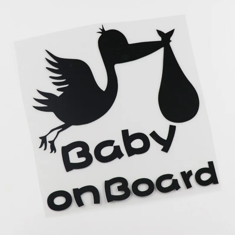 Автомобильный Стайлинг виниловые птицы забавные детские наклейки на авто окно