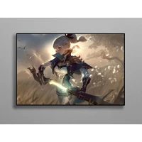 genshin impact sexy jean gunnhildr anime game kids gift hd posters wall art pictures canvas paintings home decor for living room