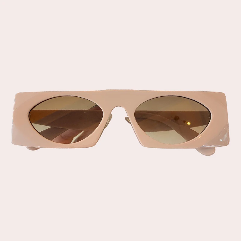 No.2 sunglasses Прямоугольные Солнцезащитные очки женские с фирменной коробкой ацетатная оправа Винтажные Солнцезащитные очки женские - Цвет линз: No.2 sunglasses
