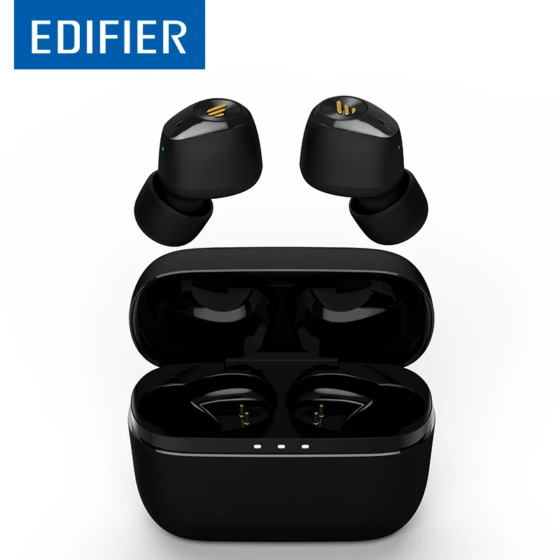 EDIFIER TWS2 настоящие беспроводные наушники Bluetooth 5,0 HD стерео наушники 12 часов воспроизведения IPX4 спортивные наушники для xiaomi huawei IOS