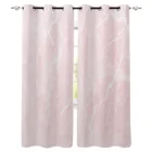 Шторы на окна с узором из розового мрамора, для гостиной, спальни, кухни, для детской, занавески, обработка окон