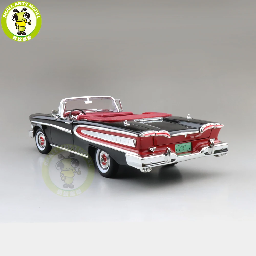 1/18 1958 Ford EDSEL цитирование дорога Подпись литая модель автомобиля игрушки для мальчиков и девочек подарок