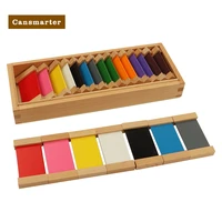 11 colors tablets 2nd box sensory montessori wooden educational toys kids toys educational montessori materials for kids