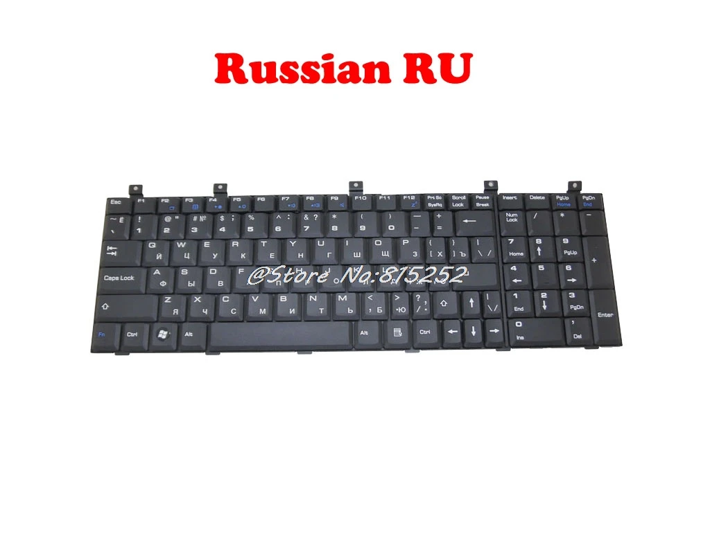RU английская JP клавиатура для MSI GT620 GT627X GT628Q GT628X GT640 GE603 i5447BW7P i5447W7P GE60H