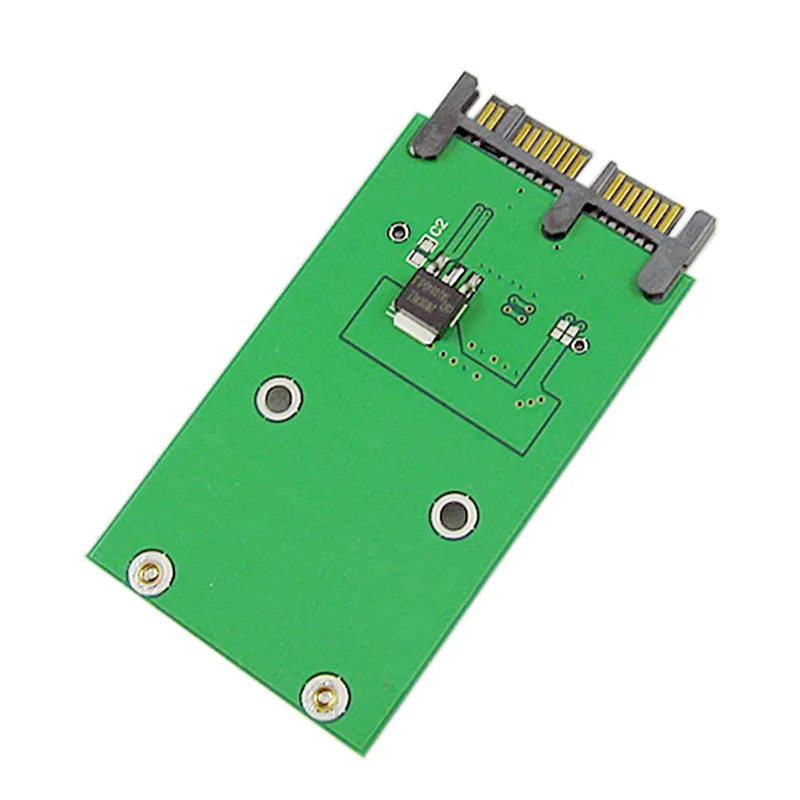 Mini PCI-E pci express pcie mSATA SSD до 1 8 &quotMicro SATA 7 + 9 16pin адаптер плата PCBA для жесткого диска |