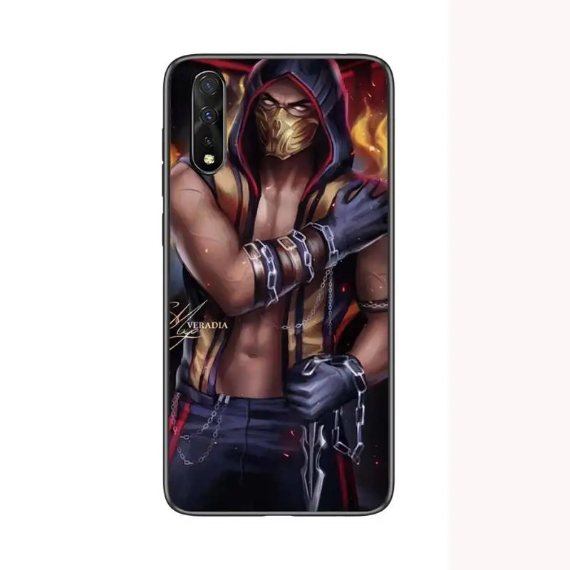 

Hot Scorpion Mortal Kombat Phone Case for Samsung S7edge S8 S9plus S10 lite2019 2020 S20ULTRA S20plus Cover Fundas Coque