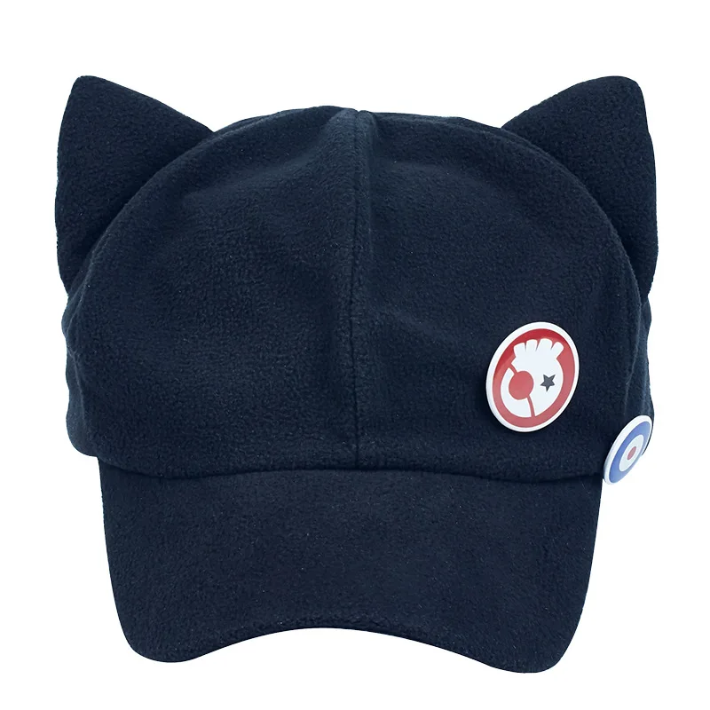 

Anime Evangelion Cosplay Cat Ear Cap Cap and Badge Cute Cap
