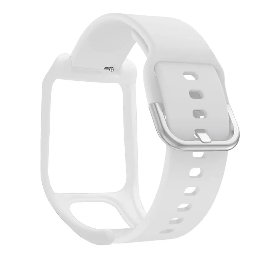Силиконовый ремешок для часов TOMTOM Runner3 и Adventurer сменный наручных браслета