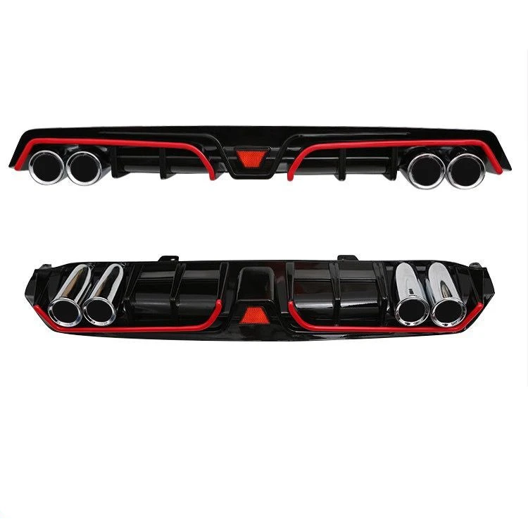 Для Honda Civic Body kit спойлер 2015-2018 для BCK ABS задний передний бампер диффузор защитные