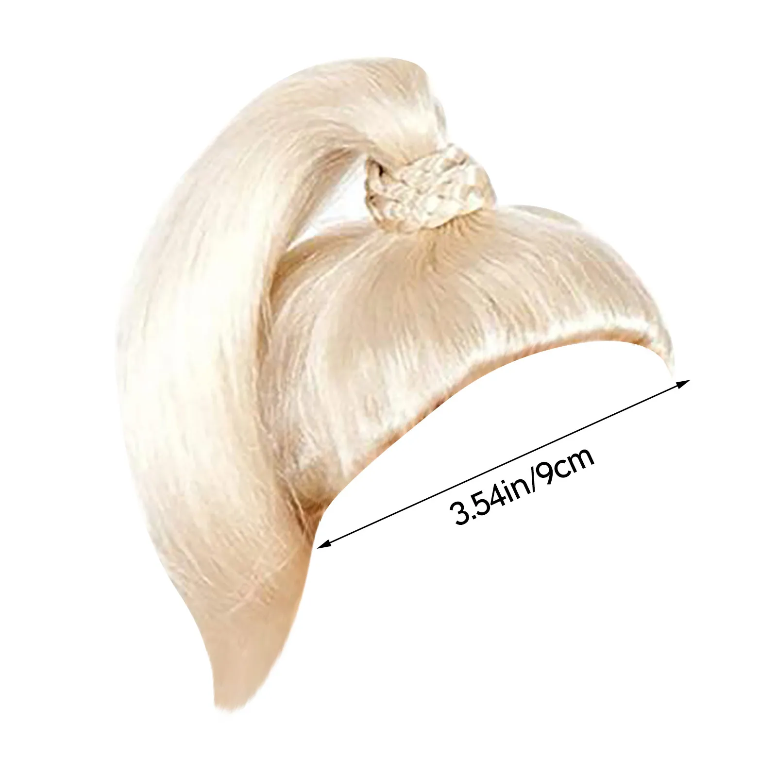 

Pet Wig Golden Ponytail Dog Wig Pet Photography Advertising Decoration Accessories Cosplay Party Cute Wig Peruka Dla Zwierzt#W