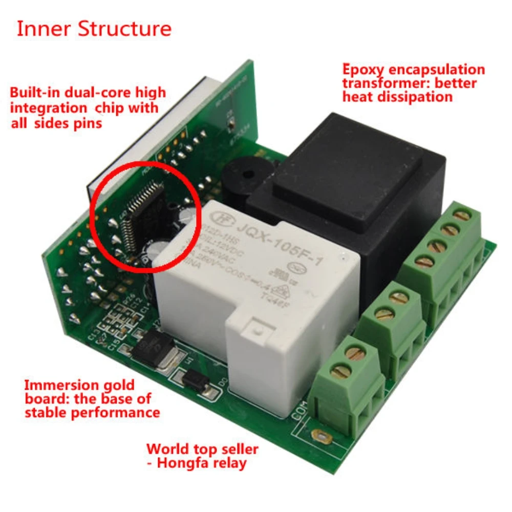 Универсальный цифровой регулятор влажности RINGDER HC-110M чувствительный