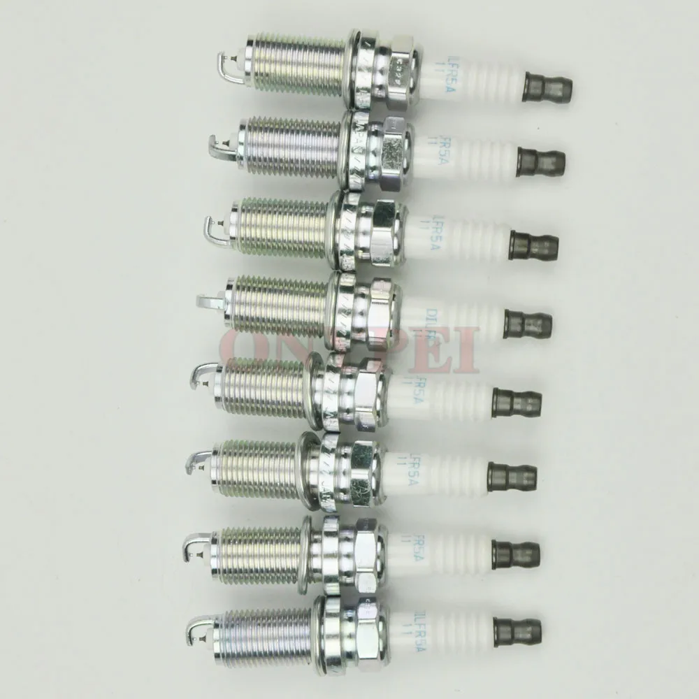 8 x Двойной иридий 22401-ZE01B DILFR5A11 93759 свечи зажигания для Nissan Armada Frontier Infiniti QX56 22401ZE01B 22401 ZE01B