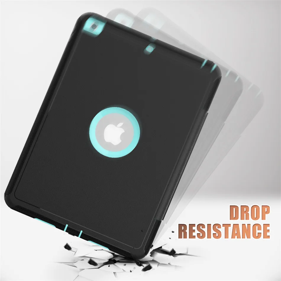 Чехол для iPad 10 2 2019 7 го поколения A2197 A2198 A2200 сверхмощный полноразмерный прочный