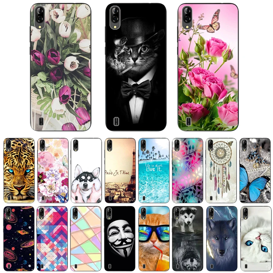 Чехол для Blackview A60 Роскошный чехол из ТПУ и силикона s задняя крышка телефона A 60