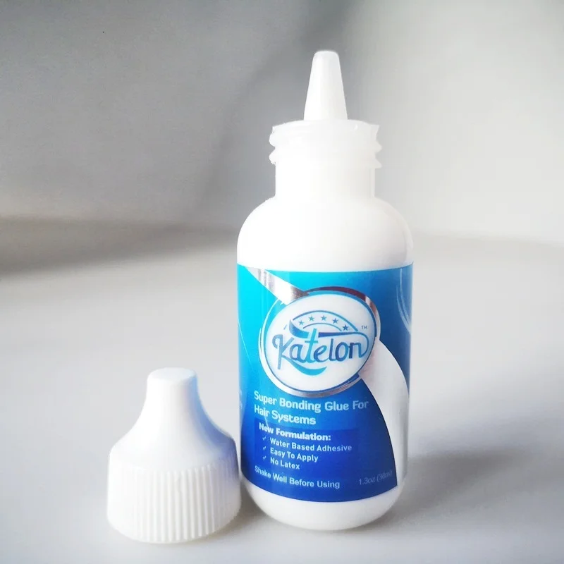 WaterProof Lace wig glue With 1Bottle remover For humanhair extension/bobo Wig Invisible wig bonding Glue katelon glue 38 ml 1pc