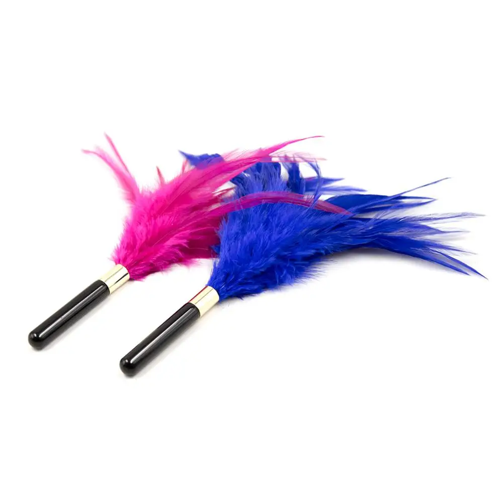 LoveFun БДСМ фетиш Фэнтези Дастер вложение бутик раб перо щекотать и Tease секс игра