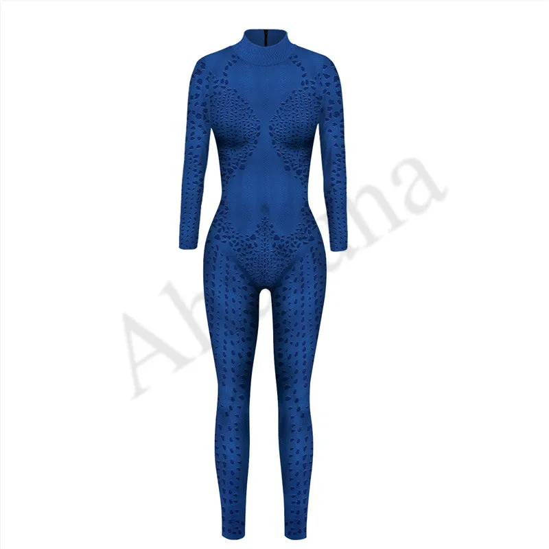 BAX044 7 цветов X для мужчин Анна Marie Rogue Косплей Костюм для женщины zentai боди костюм комбинезоны для Хэллоуина вечерние C129 - Цвет: BAX044