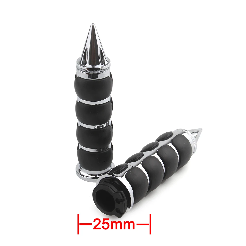 02-25mm Универсальный 25 мм " или 22 мм 7/8" руль мотоцикла Ручка Бар Конец штыри для Honda Shadow ACE Spirit VT 750 1100 VTX 13 - Цвет: 02-25mm