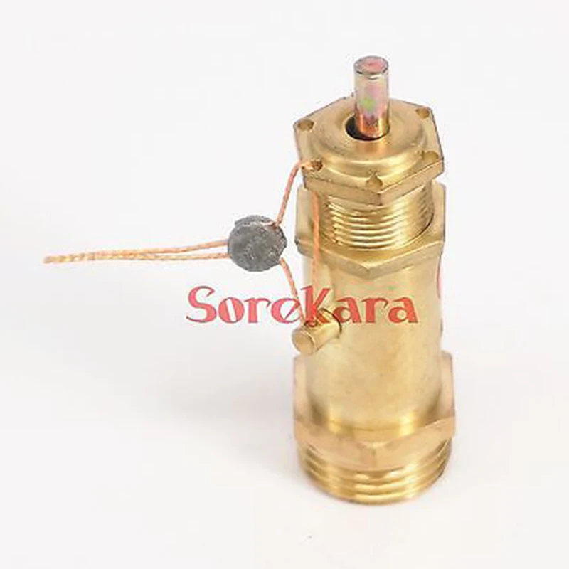 1/2 &quotBSP Мужская резьба 28 PSI латунный воздушный компрессор предохранительный