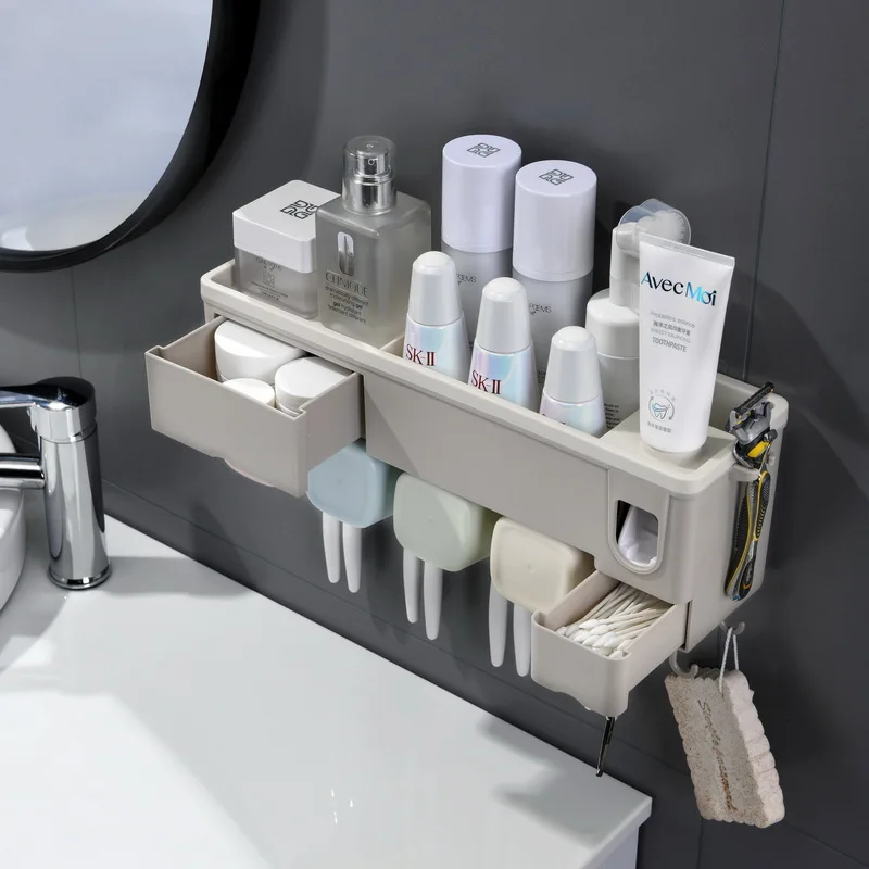 Настенный держатель для зубной щетки ONEUP Автоматический Диспенсер пасты