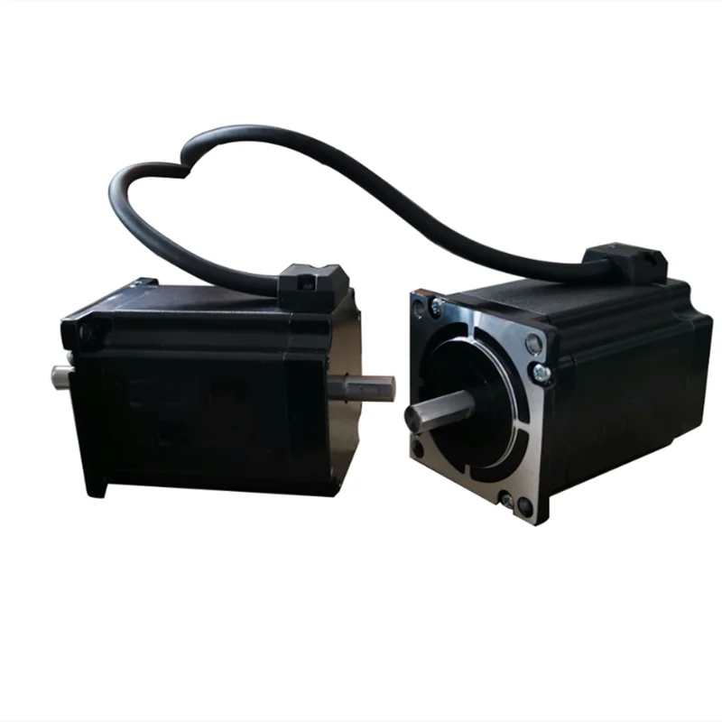 NEMA 23 шаговый двигатель с двойным валом маска для шагового двигателя NEMA23 76 мм 4 2 А