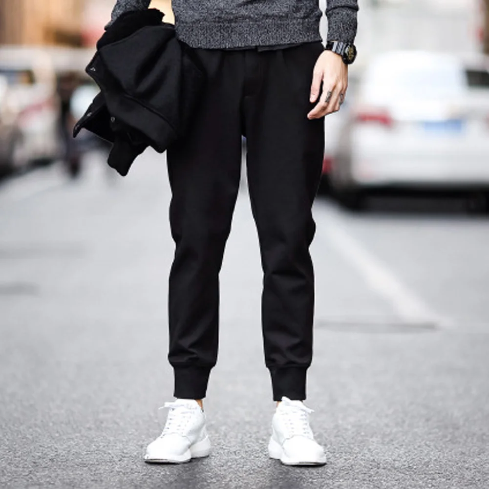 

Spring and Autumn Men's New Fashion Sports Trendy Pants Outdoor Training Pants Fitness XZ57 Size 38-46