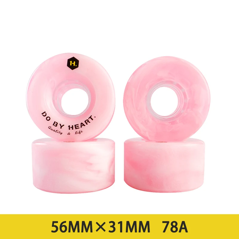 Двойной рокер скейтборд лонгборд колеса щетка уличное колесо дорожное 56*31 мм 78A