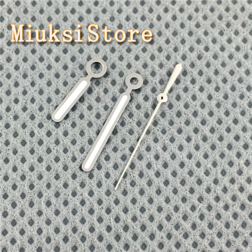 Часы-стрелки Bliger зеленые светящиеся стрелки подходят для Miyota 8205 8215 821A Mingzhu DG2813 3804