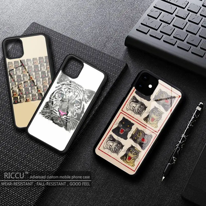 Fashion Tiger Leopard Phone Case Rubber for iphone 11 12 max iPhone Pro Mini XS 8 7 6 6S Plus X SE 2020 XR Covers |