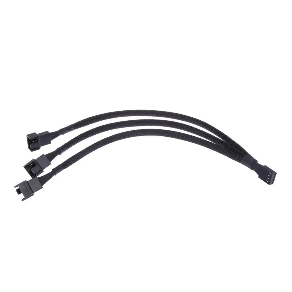 Материнская плата 4 pin PWM на двойной/3 компьютер чехол вентилятор 1-To-2/1-3 рукава ШИМ