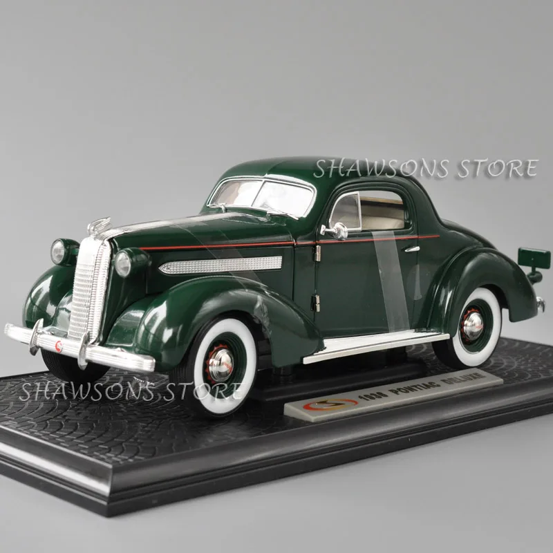 

Фирменные модели в масштабе 1:18 литая винтажная машина 1936 Pontiac Deluxe миниатюрная Реплика сборная