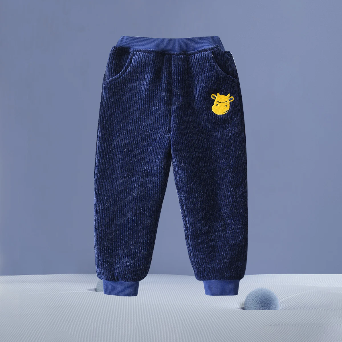 

Winter Baby Chenille Plus Velvet Trousers