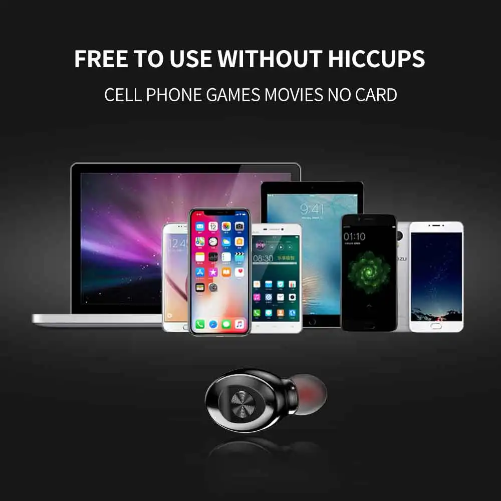 

Waterproof Bluetooth Earphones V5.0 TWS Touch Control Stereo Led Display Sport Wireless Headset 2020 New