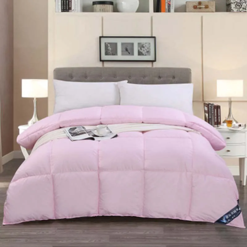 Высокое качество 100% хлопок наполнитель белый комфортный цвет постельных