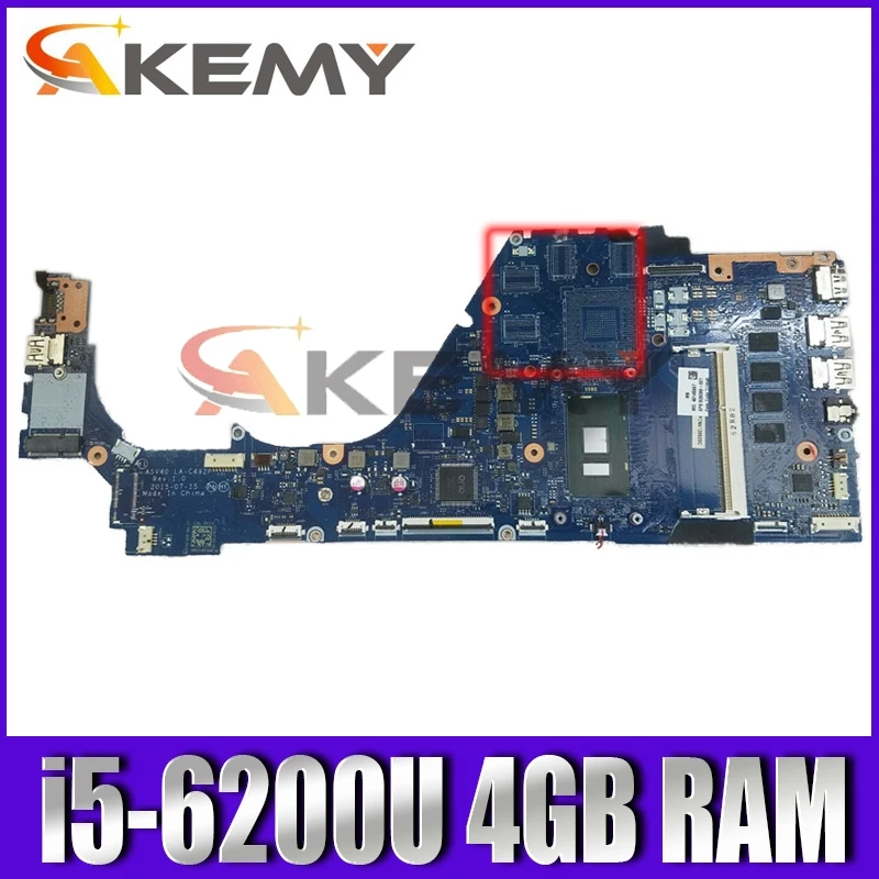 

Akemy for hp for envy 14 14-J motherboard i5-6200u 829089-601 829089-501 829089-001 830468-601 ASV40 LA-C492P 4GB working well