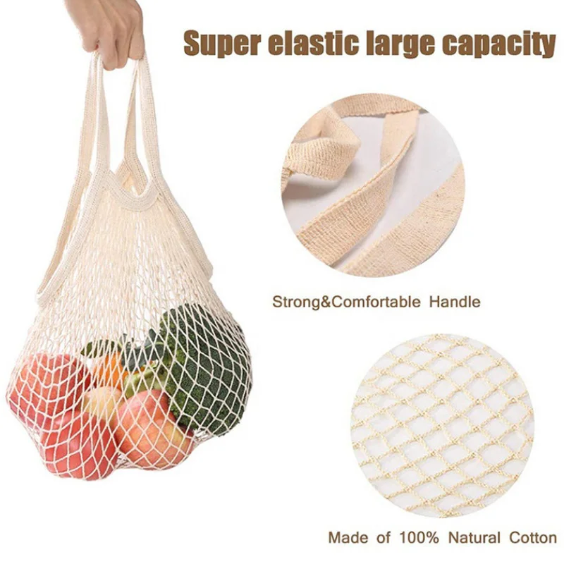 

1PC Mesh Sachet Pouches Vegetable Fruit Packing Bags Shopping Bags Shoulder Bag