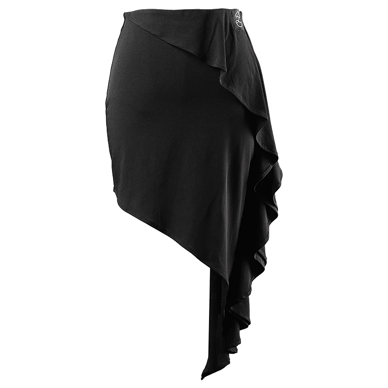 Модная женская юбка для латиноамериканских танцев профессиональная бальная