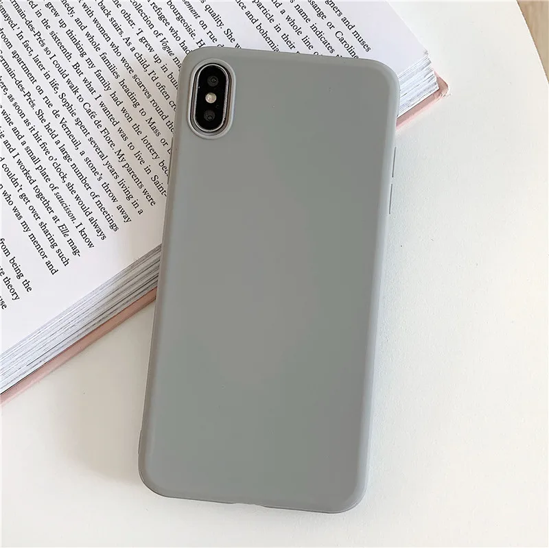 COOLY чехол конфетного цвета для Xiaomi Redmi 4A задняя крышка на Redmi Note 4 оболочка кожа Xiomi Redmi 4X Мягкий ТПУ силиконовый чехол для телефона - Цвет: Gray 10