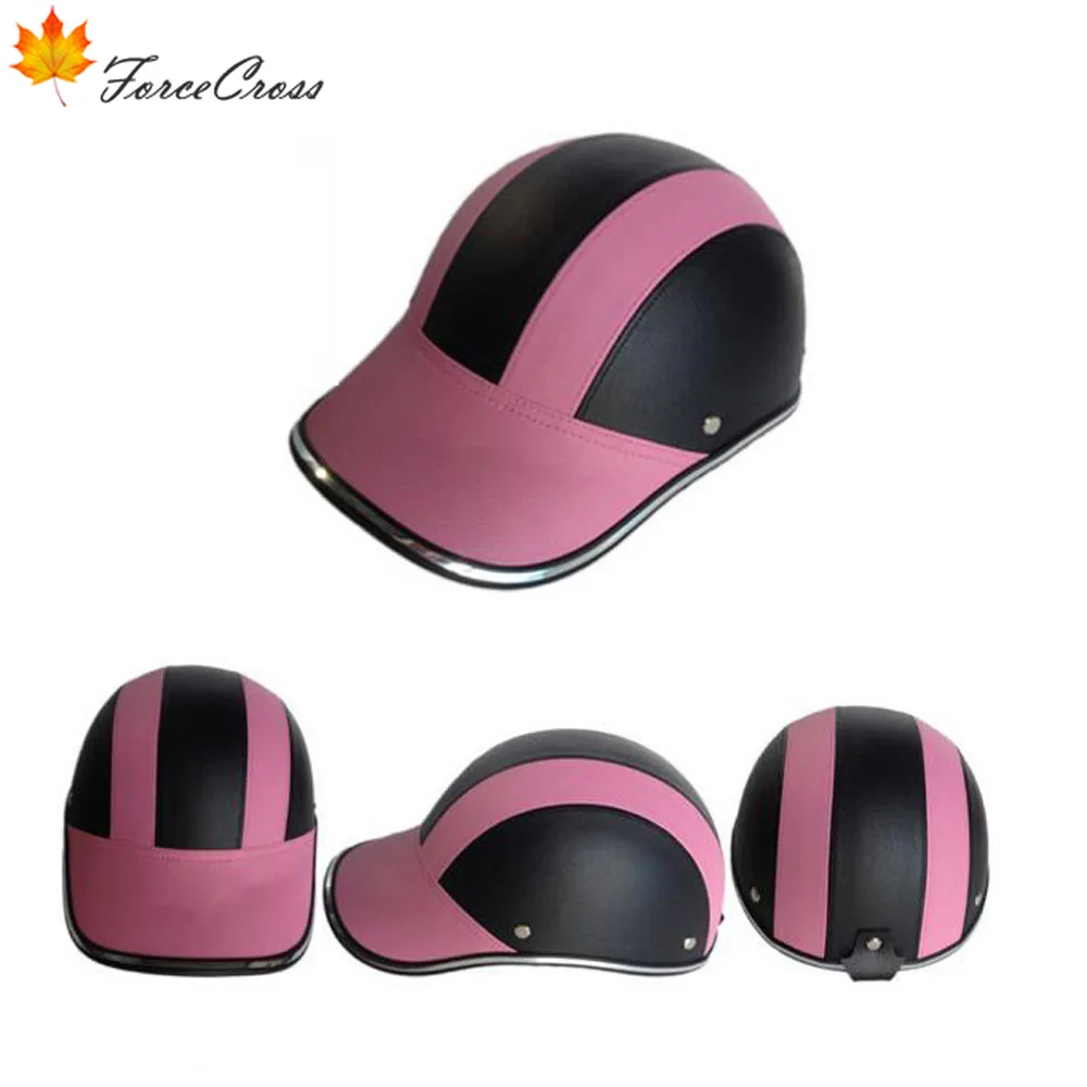 Размер бесплатная доставка искусственная кожа мотоциклетный шлем для езды на