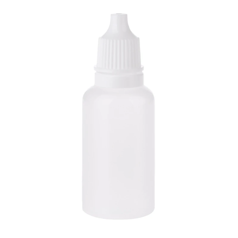 5ml-30ml Needle Tip Empty Plastic Squeezable Liquid Dropper White Bottles Case | Красота и здоровье